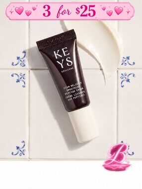 3/$25 KEYS SOULCARE Firm Belief Smoothing Peptide Cream